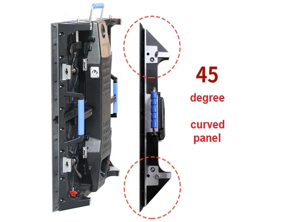 ODM Indoor Full Color High Brightness Column Pillar LED Cube Screen