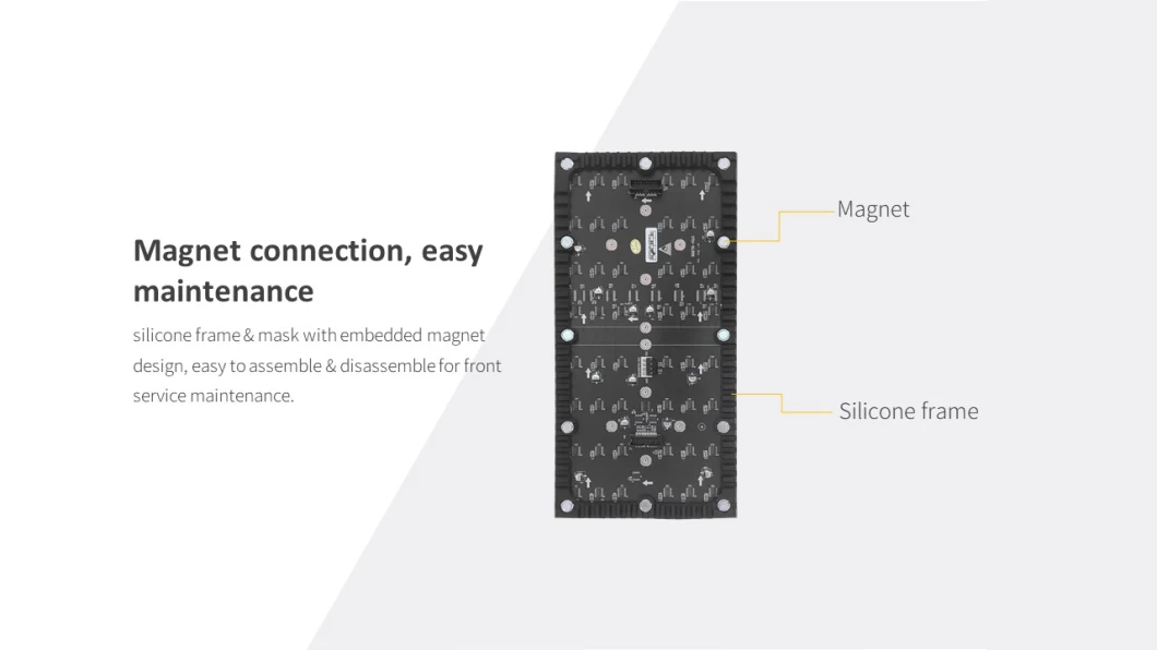 Indoor Cutomized P1.8 P2 P2.5 P3 P4 Soft Module Curved Flexible LED Display Screen for Cylindrical Column Use